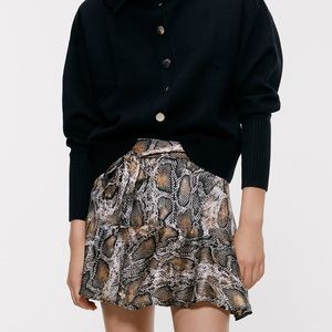 Open to offers ❤️ZARA Satin Bermuda Skort